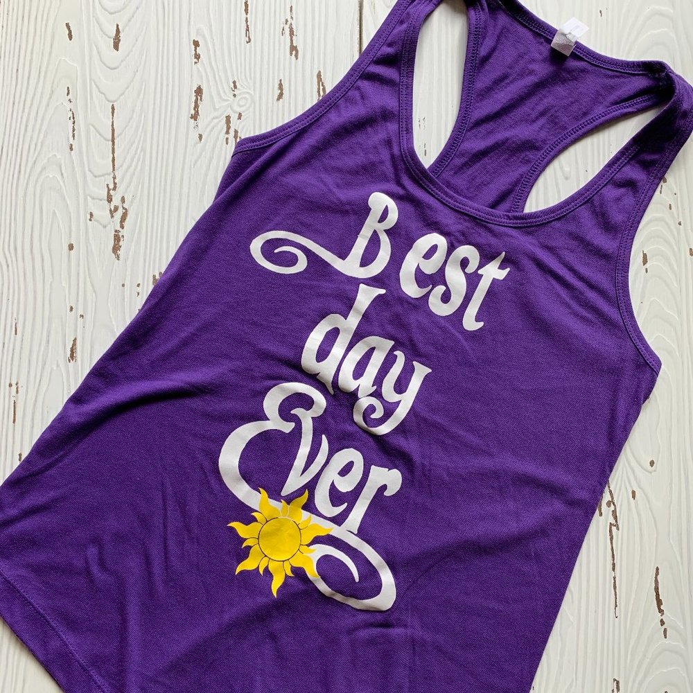 Disney's Tangled "Best Day Ever" Rapunzel Tank Top